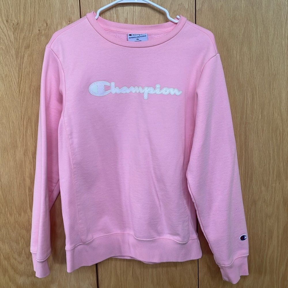 Champion pink cozy sweatshirt XL, great condition